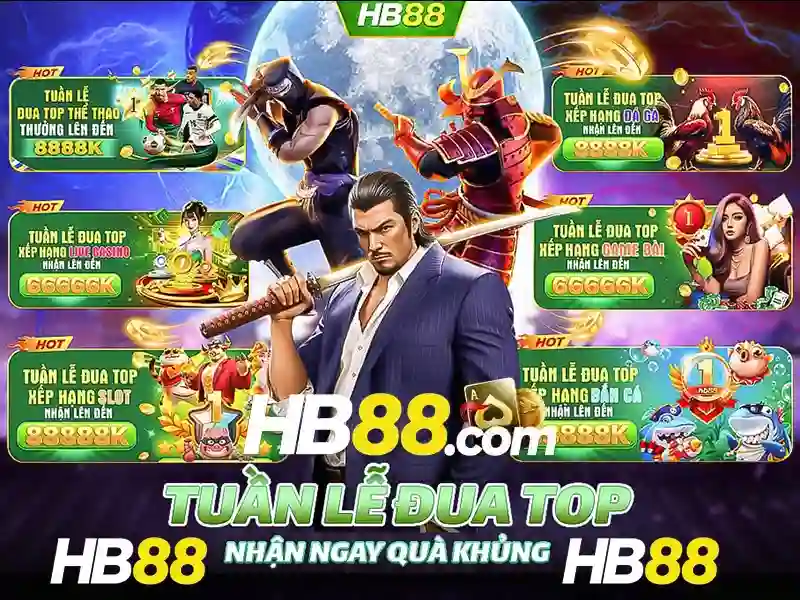HB88 - Nền tảng trò chơi trực tuyến phổ biến